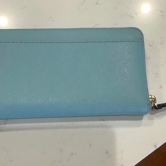 Kate Spade Blue Handbag with wallet - Picture 6 of 8